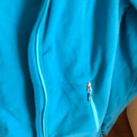 MARMOT POLARTEC FLEECE WOMEN JACKET SZ S/P AQUA MARINE COLOR - Picture 6 of 6